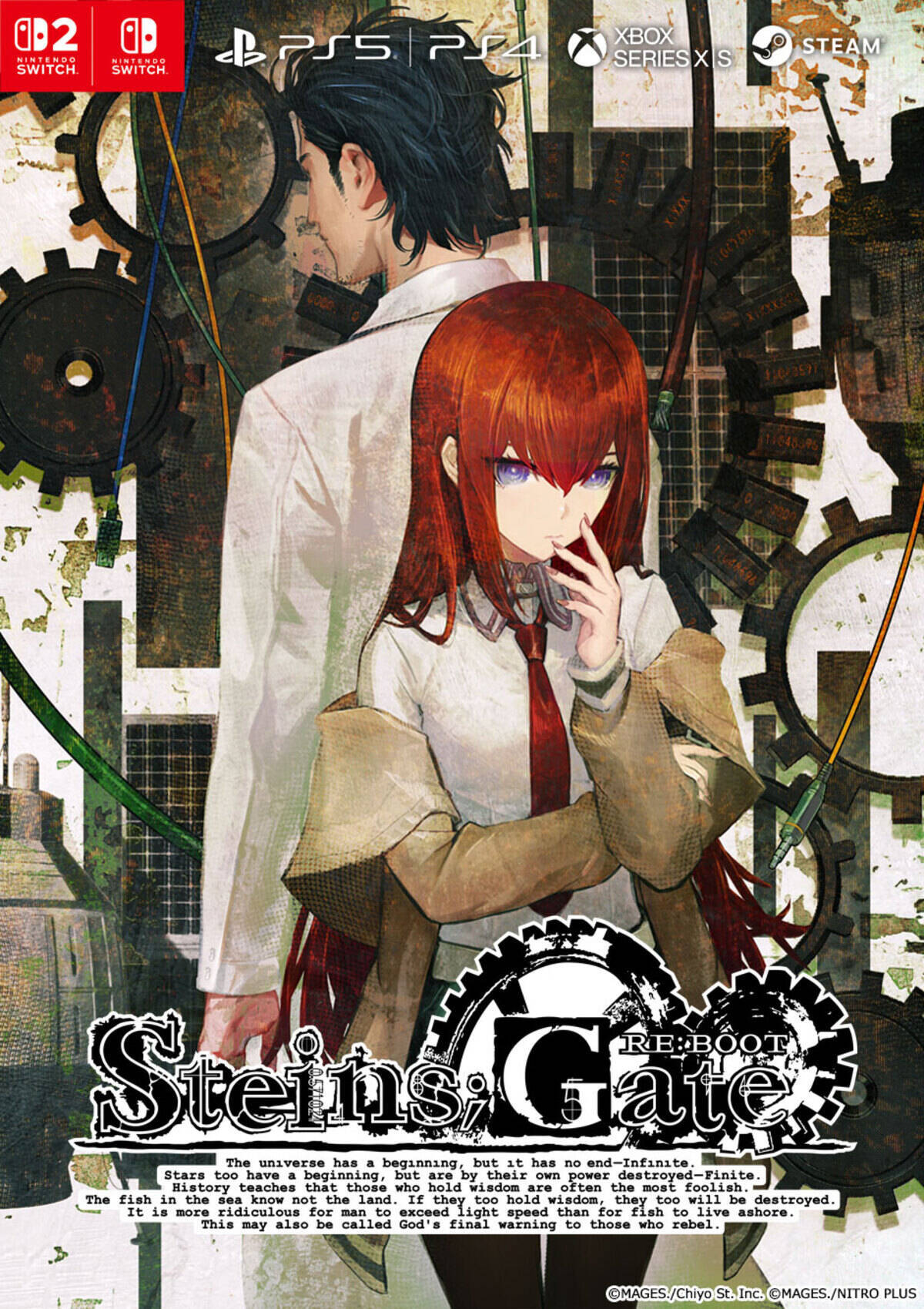 想定科学アドベンチャー「STEINS;GATE RE:BOOT」発売！約17年の時を経て、大幅アップデートされ登場