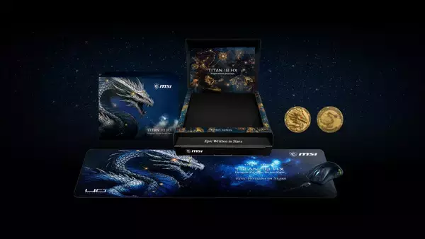「「MSI」がポータブルゲーミングPC「Claw 8 EX AI+ Handheld」を発表！40周年を記念した「Titan 18 HX Dragon Edition Draco Epic」などもラインナップ」の画像
