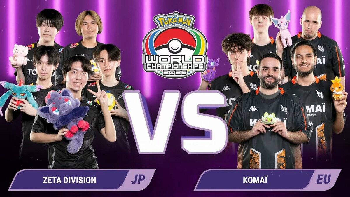 「ZETA DIVISION」ポケモンユナイト部門、世界大会「Pokémon World Championships 2026」で初優勝！日本大会5位から這い上がり世界王者に