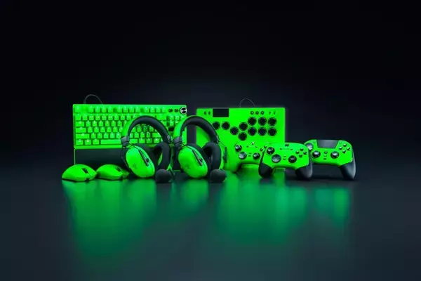 「Razerが「Esports Green Collection」を発表！グリーンで統一されたゲーミングデバイス」の画像