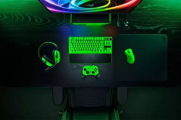 「Razerが「Esports Green Collection」を発表！グリーンで統一されたゲーミングデバイス」の画像