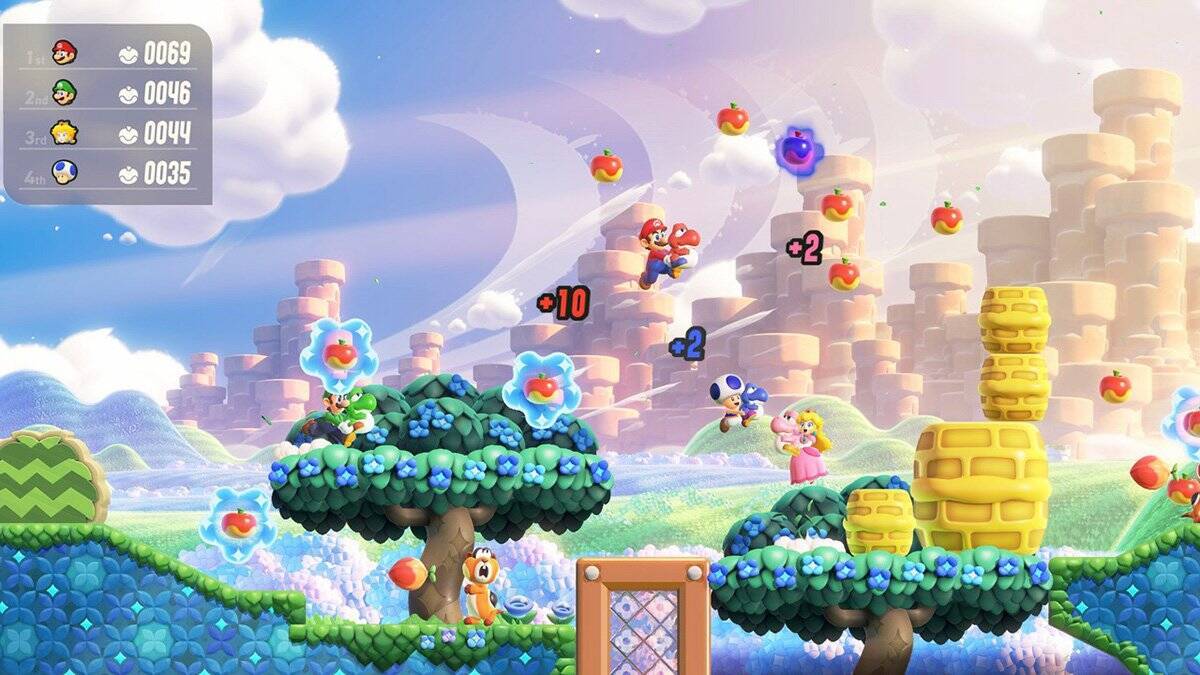 「スーパーマリオブラザーズ ワンダー Nintendo Switch 2 Edition + みんなでリンリンパーク」発売！友達と一緒にいろんなアトラクションを楽しもう