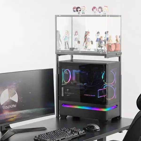 「Bauhutteから「PC上ラック BHP-50R」が登場！3本足構造で排熱と利便性を両立」の画像