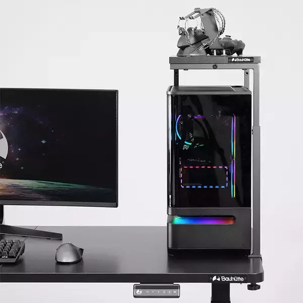 「Bauhutteから「PC上ラック BHP-50R」が登場！3本足構造で排熱と利便性を両立」の画像