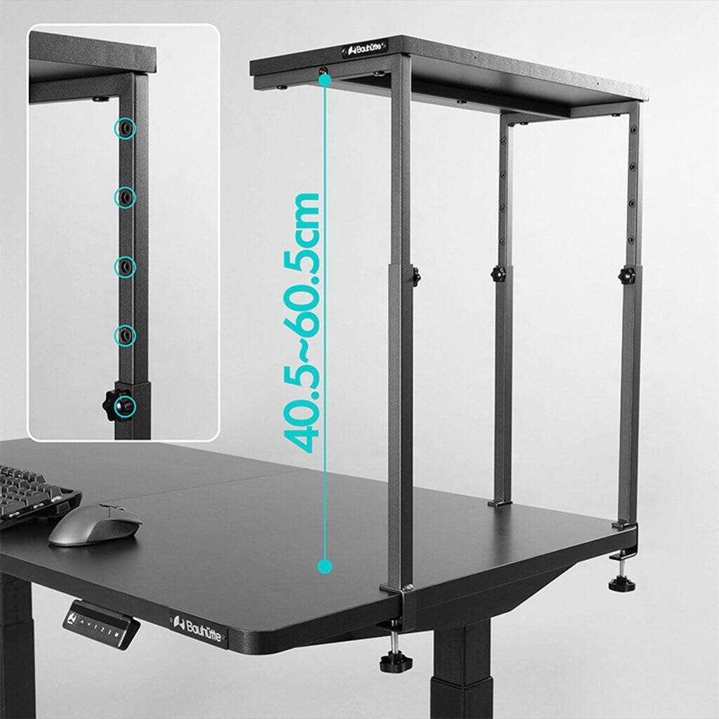 Bauhutteから「PC上ラック BHP-50R」が登場！3本足構造で排熱と利便性を両立