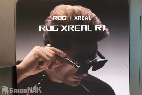 「最大240Hz/556インチのゲーミングARグラス「ROG XREAL R1」発表会&実機レビュー！7月中旬以降発売で価格は14万円から」の画像