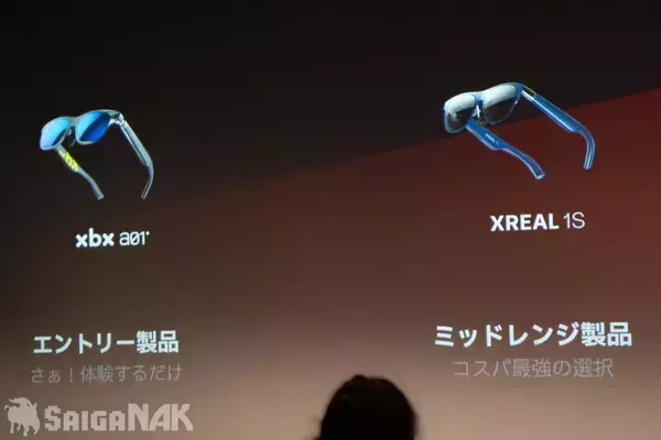 「最大240Hz/556インチのゲーミングARグラス「ROG XREAL R1」発表会&実機レビュー！7月中旬以降発売で価格は14万円から」の画像
