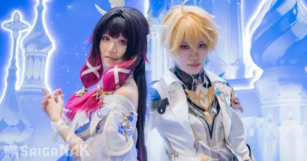 【C108】原神ブースレポート！スネージナヤ実装記念の巨大列車展示やコスプレなど