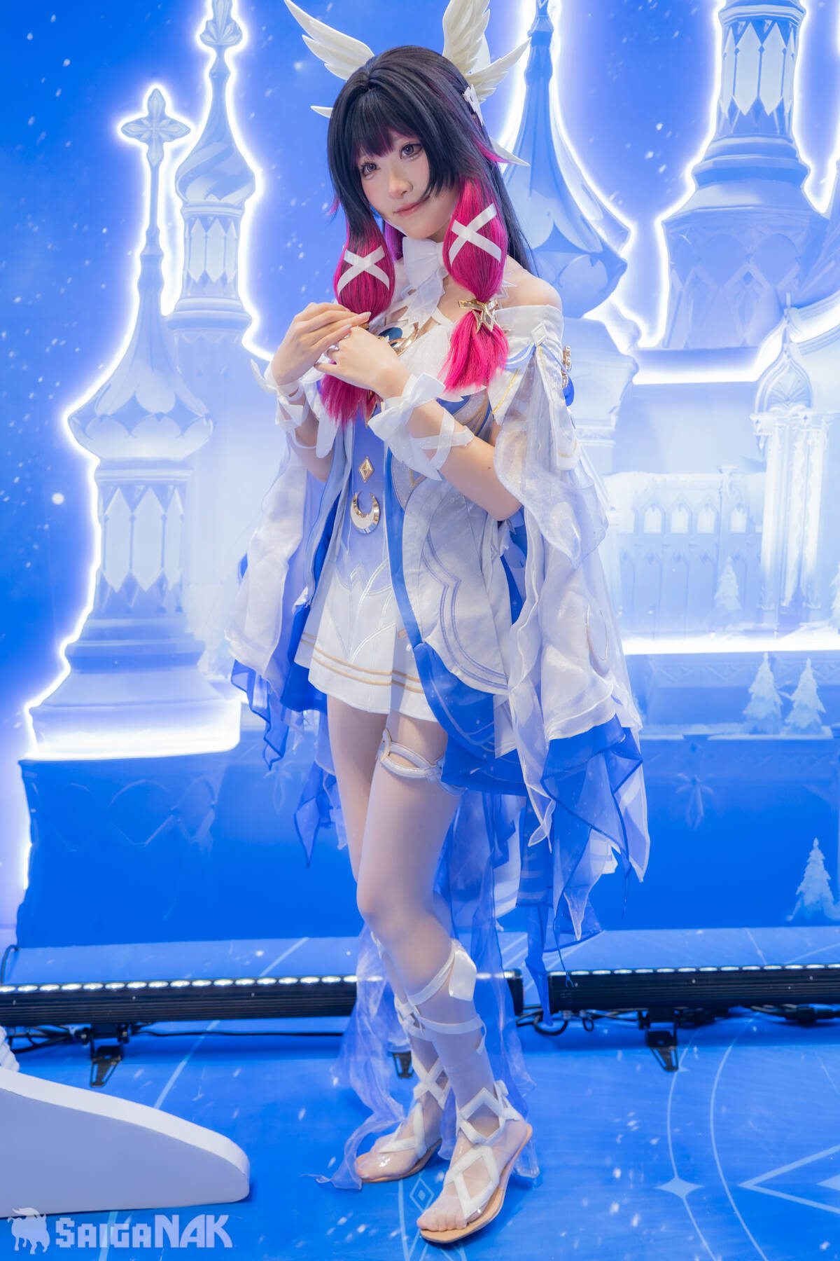 【C108】原神ブースレポート！スネージナヤ実装記念の巨大列車展示やコスプレなど
