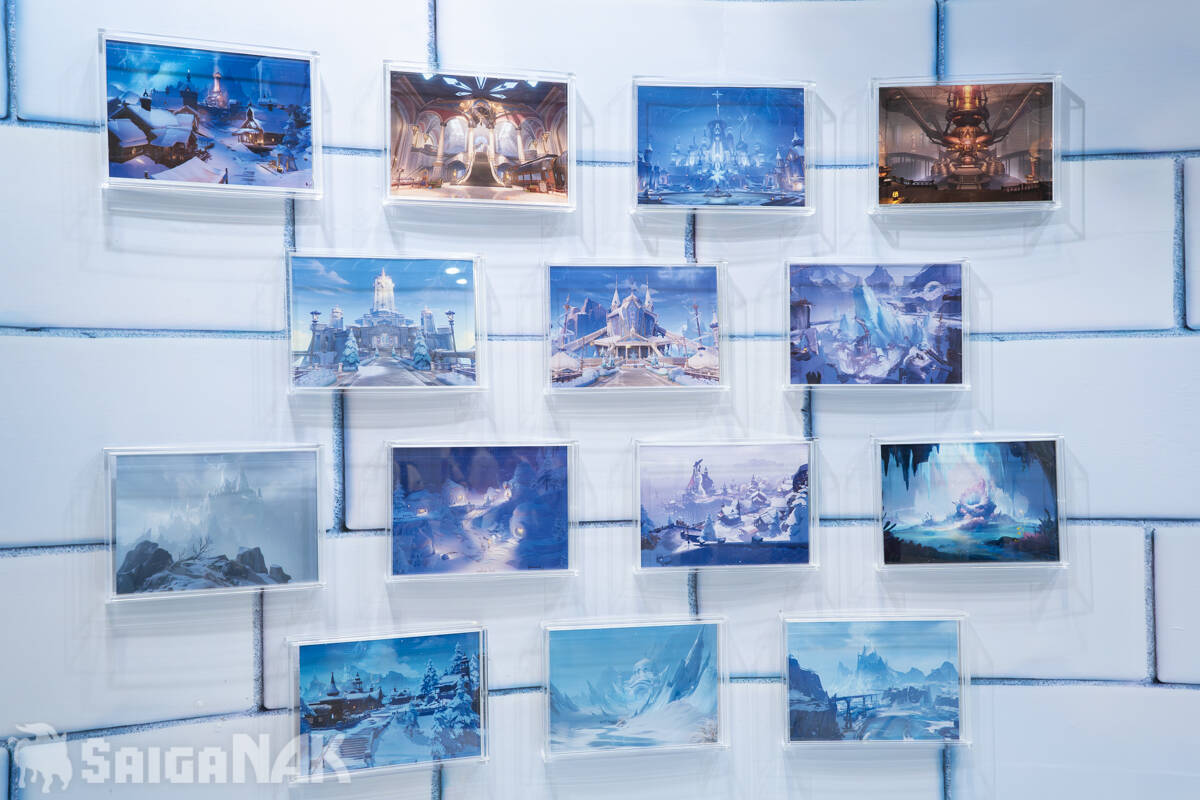 【C108】原神ブースレポート！スネージナヤ実装記念の巨大列車展示やコスプレなど