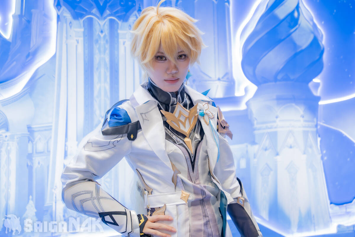 【C108】原神ブースレポート！スネージナヤ実装記念の巨大列車展示やコスプレなど