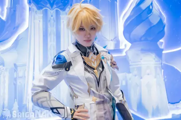 「【C108】原神ブースレポート！スネージナヤ実装記念の巨大列車展示やコスプレなど」の画像