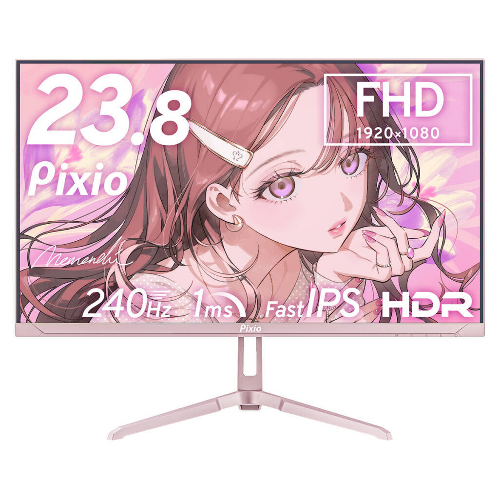 Pixioのゲーミングモニター「PX249 Wave」「PX278 Wave」シリーズに新色のシャンパンゴールド＆ピンクゴールドが登場！公式サイトなどで予約受付中