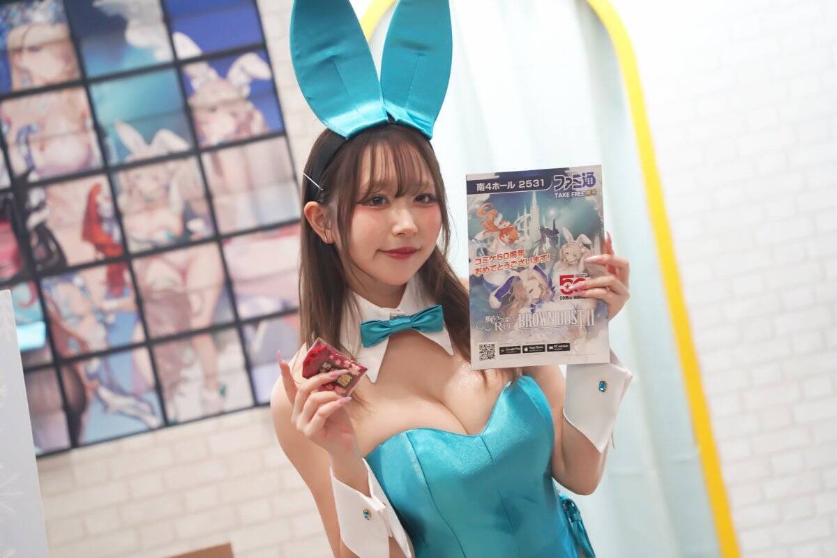 【コミケ107】企業ブースフォトレポート「ビジュアルアーツ」「ブラウンダスト2」