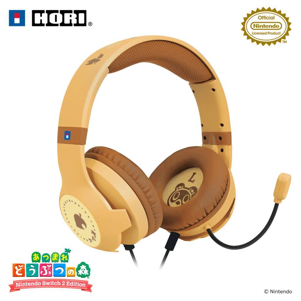 ホリから「あつまれ どうぶつの森」デザインのSwitch 2対応周辺機器が登場！コントローラーや収納ポーチなどが6月発売