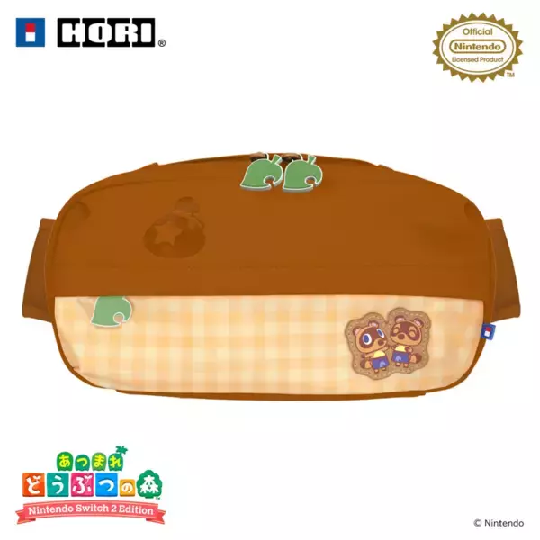 「ホリから「あつまれ どうぶつの森」デザインのSwitch 2対応周辺機器が登場！コントローラーや収納ポーチなどが6月発売」の画像
