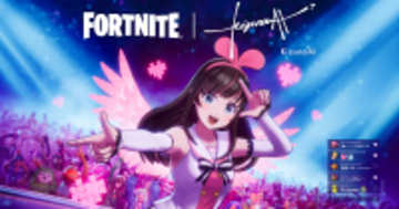 フォートナイトに「キズナアイ」が登場！コスチュームやヒット曲のジャムトラック、エモートなどを展開