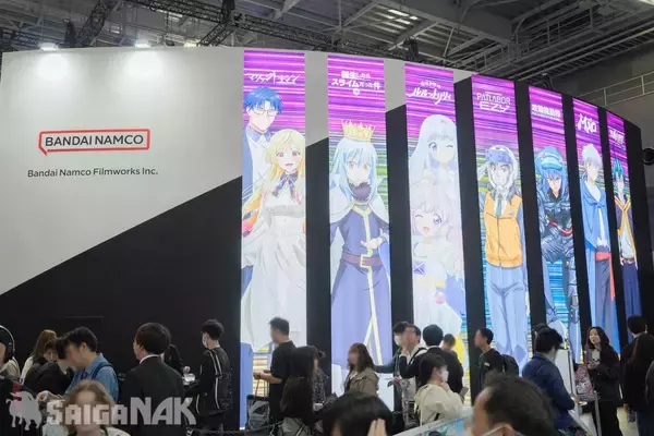 「【AnimeJapan 2026】バンダイナムコフィルムワークスブースレポート！「攻殻機動隊」や「転スラ」など人気作をパネルや映像で展示」の画像