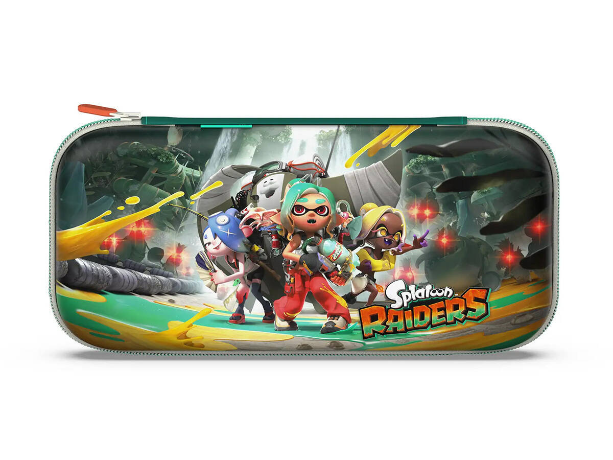 PowerAから「スプラトゥーン レイダース」デザインのSwitch 2対応スリムケースが登場！本体を立てかけられるスタンド機能を搭載