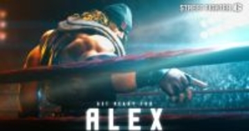 スト6で新キャラ「アレックス」のファイティングパス「Get Ready for アレックス！」配信開始！ザンギエフや豪鬼の新EXカラーも登場