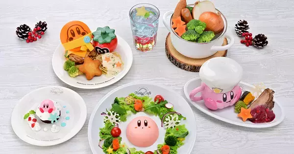 「カービィカフェ WINTER 2025」が11月12日から開催！心も体もぽかぽかになる新作メニューや復刻メニューが登場