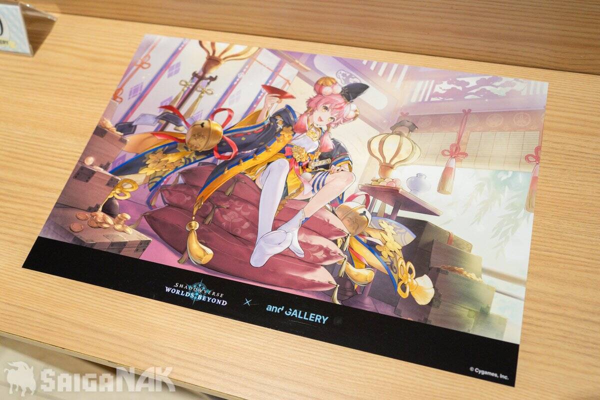 「Shadowverse: Worlds Beyond」× and GALLERY コラボカフェレポート！オリジナルグッズや豪華ノベルティも