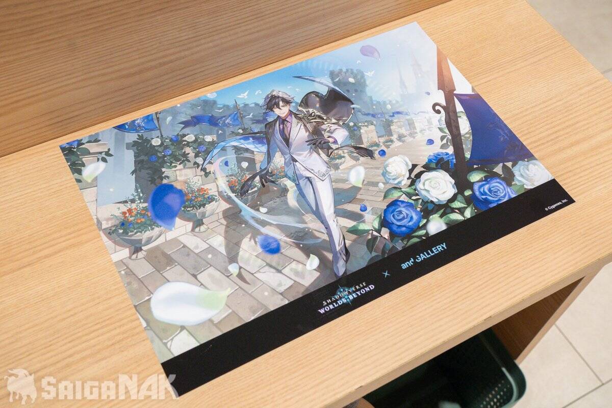 「Shadowverse: Worlds Beyond」× and GALLERY コラボカフェレポート！オリジナルグッズや豪華ノベルティも