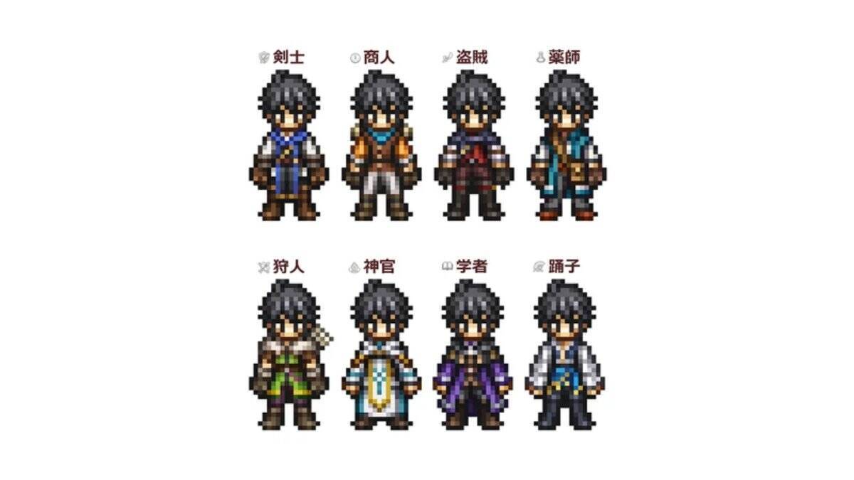 シリーズ第1作「オクトパストラベラー」の前日譚となる「オクトパストラベラー0」が発売！「ゼロ」から始まる“復讐と復興”の物語