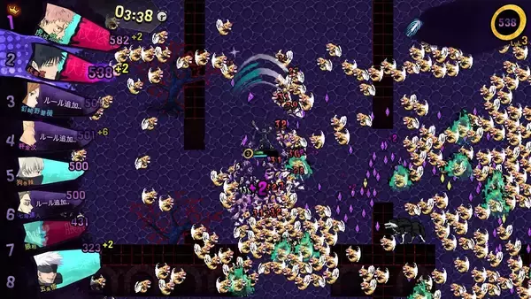 「Vampire Survivors開発陣が手掛けるサバイバーズロワイアル「呪術廻戦 RUMBLE: SURVIVATON」が2026年内発売！」の画像