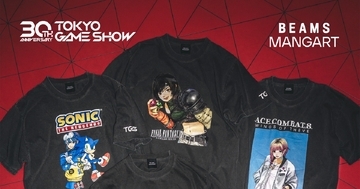 「TGS2026」×「BEAMS」の周年コラボコレクション「GAME ARTeee COLLECTION」登場！人気キャラクター7名をざしきわらし氏が描き下ろし