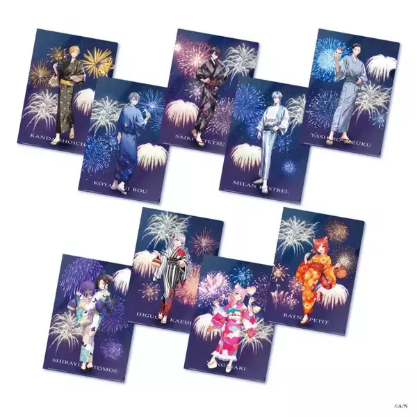 「「にじさんじ花火大会2024」グッズが8月2日(金)より販売開始！9名が夏の装いに大変身！」の画像