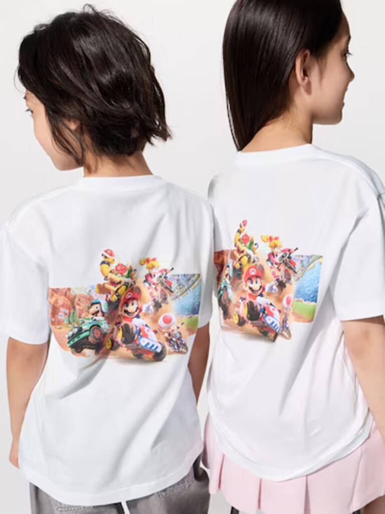 ユニクロ×「マリオカート ワールド」コラボのUTが発売決定！全12種ラインナップ