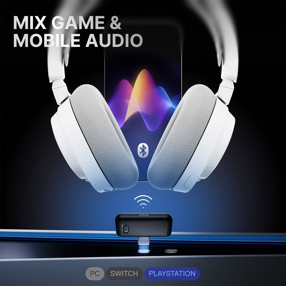 ワイヤレスゲーミングヘッドセット「Arctis Nova 7 Gen2」が発表！最長約50時間持続するバッテリー、新⾊の「マゼンダ」が登場