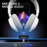 「ワイヤレスゲーミングヘッドセット「Arctis Nova 7 Gen2」が発表！最長約50時間持続するバッテリー、新⾊の「マゼンダ」が登場」の画像3