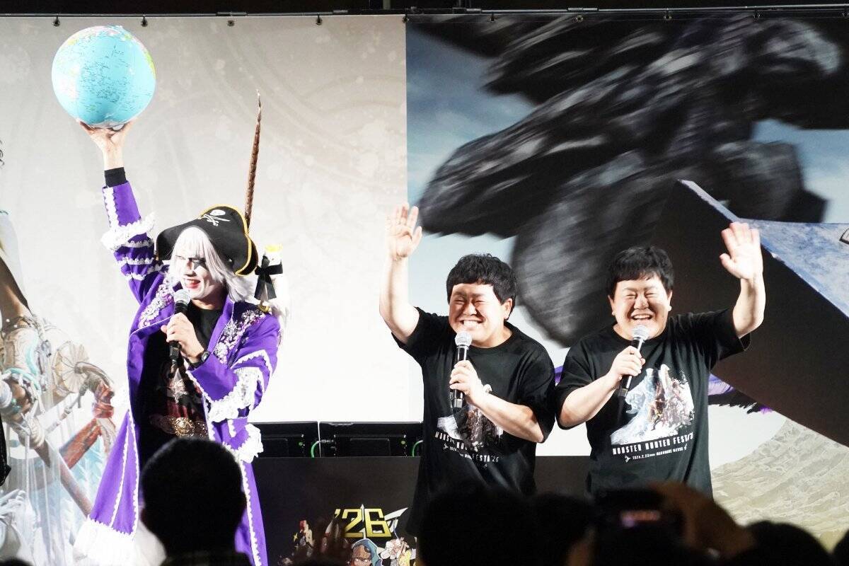 「モンスターハンターフェスタ'26」現地レポートPart.3！ゴー☆ジャス、徳田Dが会場のハンターと歴戦王アルシュベルドに挑戦