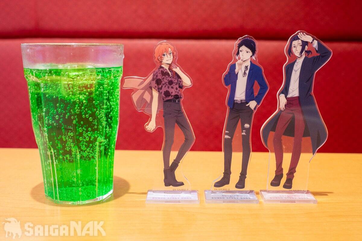 スシロー×文豪ストレイドッグスコラボを先行レビュー！コラボ限定ピックやクリアカード、アクリルスタンドを美味しくゲットしよう