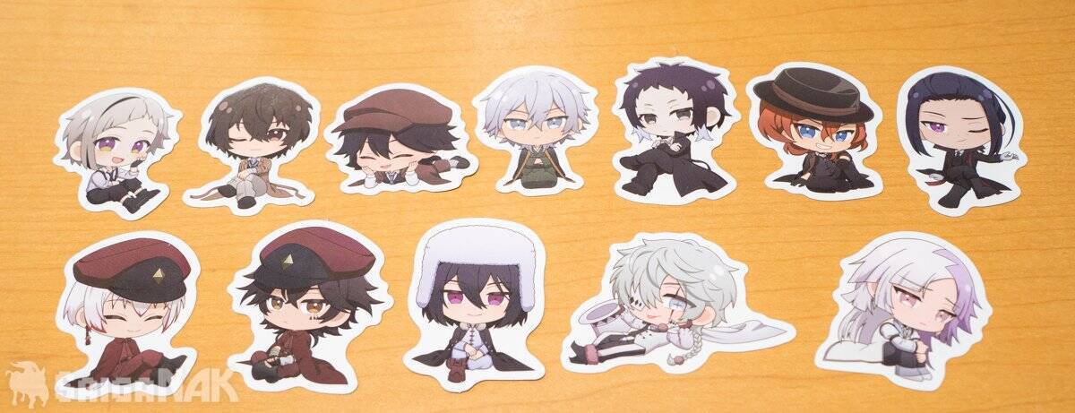 スシロー×文豪ストレイドッグスコラボを先行レビュー！コラボ限定ピックやクリアカード、アクリルスタンドを美味しくゲットしよう