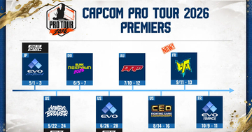 フランス開催「Ultimate Fighting Arena 2026」がCAPCOM CUP 13予選大会「Premier」に追加！世界大会の切符は誰の手に！