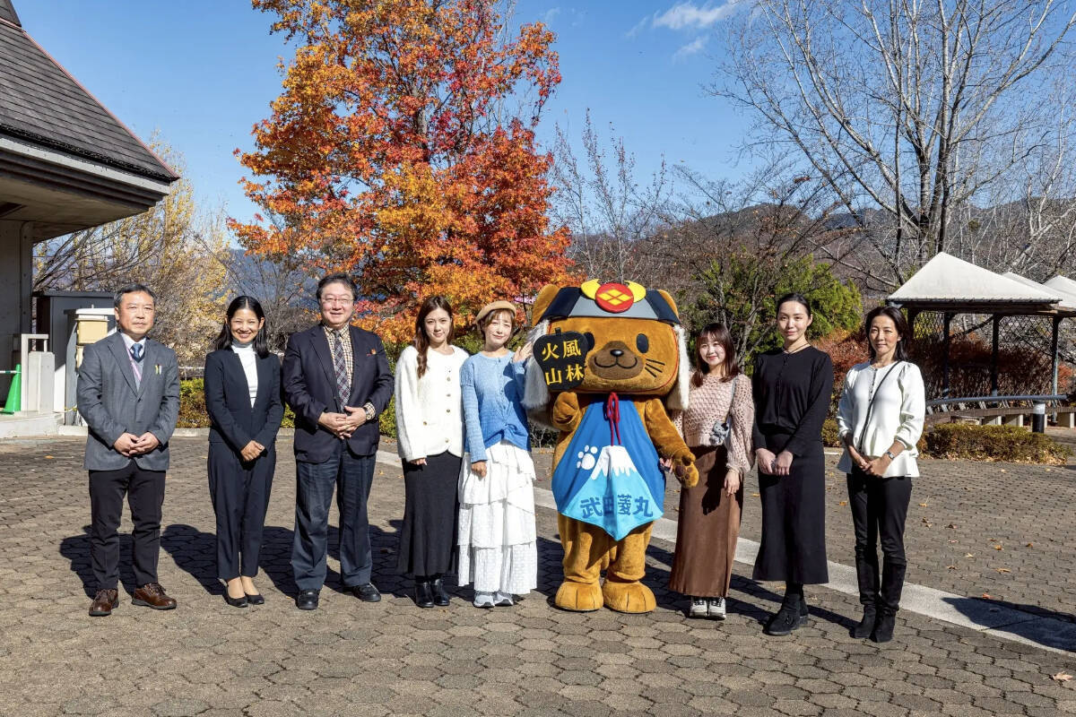 インフルエンサーの付玉蒙、小花醤鴨が山梨県の甲州・笛吹・甲府を観光、秩序あるインバウンド観光を目指して中国語圏にアピール