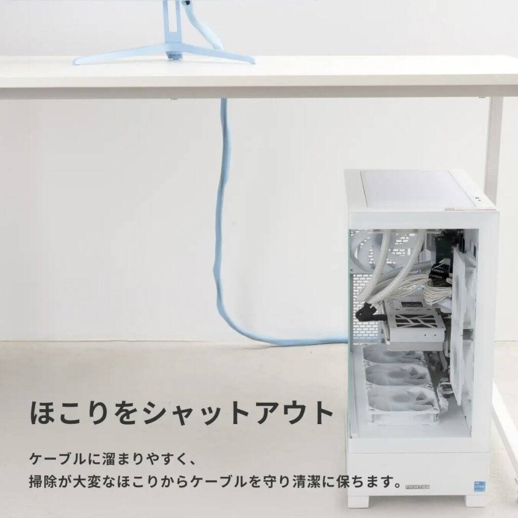 ケーブルをあえて見せる！Pixioからケーブルカバー「Pixio Tubing Cable Sleeve 3m」が登場