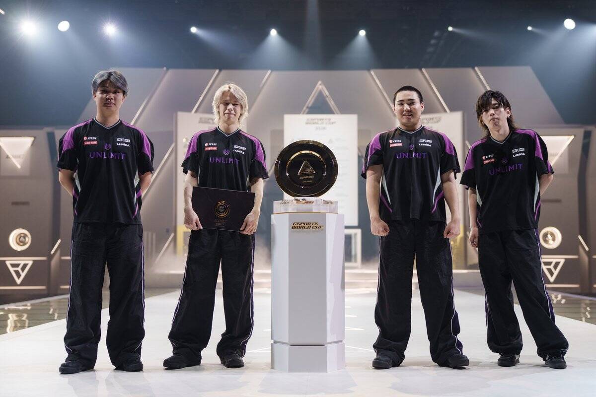 EWC 2026のApex Legends部門で「UNLIMIT」が優勝！FPS史上初の日本チーム世界大会優勝の快挙