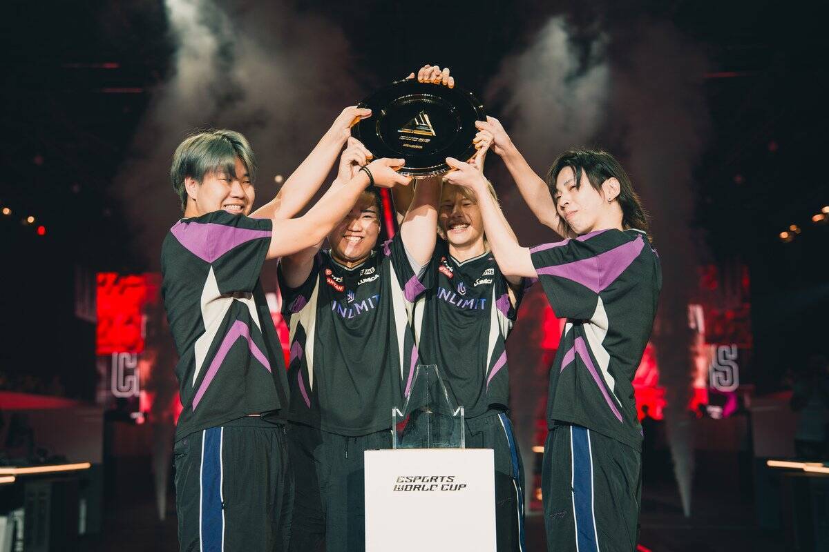EWC 2026のApex Legends部門で「UNLIMIT」が優勝！FPS史上初の日本チーム世界大会優勝の快挙