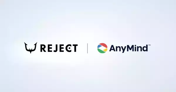 「REJECT」AnyMind Group株式会社とパートナーシップを締結。所属選手・クリエイター・VTuberの活動支援拡大を目指す