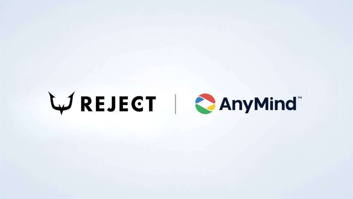 「REJECT」AnyMind Group株式会社とパートナーシップを締結。所属選手・クリエイター・VTuberの活動支援拡大を目指す