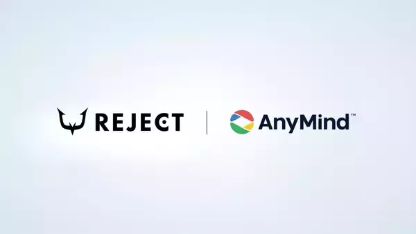 「「REJECT」AnyMind Group株式会社とパートナーシップを締結。所属選手・クリエイター・VTuberの活動支援拡大を目指す」の画像