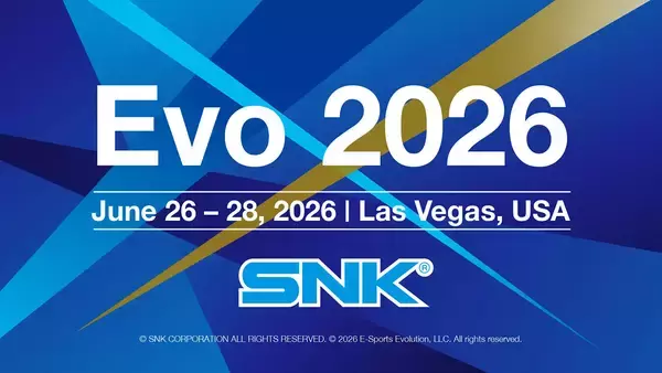 「SNKがラスベガス「Evo 2026」に出展！餓狼伝説 CotWのケンシロウ先行試遊や缶バッジ配布も」の画像
