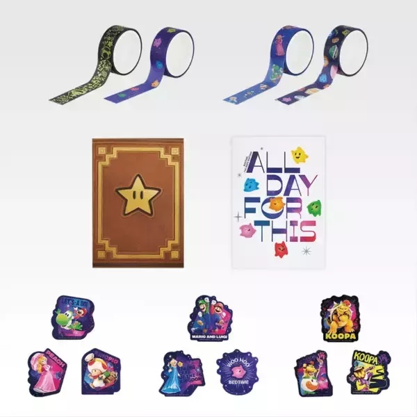 「一番くじ 「ザ・スーパーマリオギャラクシー・ムービー」が4月24日から発売！ビッグサイズクッションやルームライトなど登場」の画像