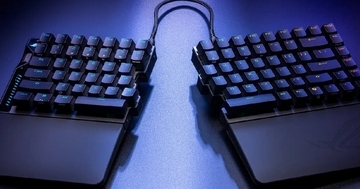 ROGが75%サイズの分割型ゲーミングキーボード「ROG Falcata Gaming Keyboard」を発売！