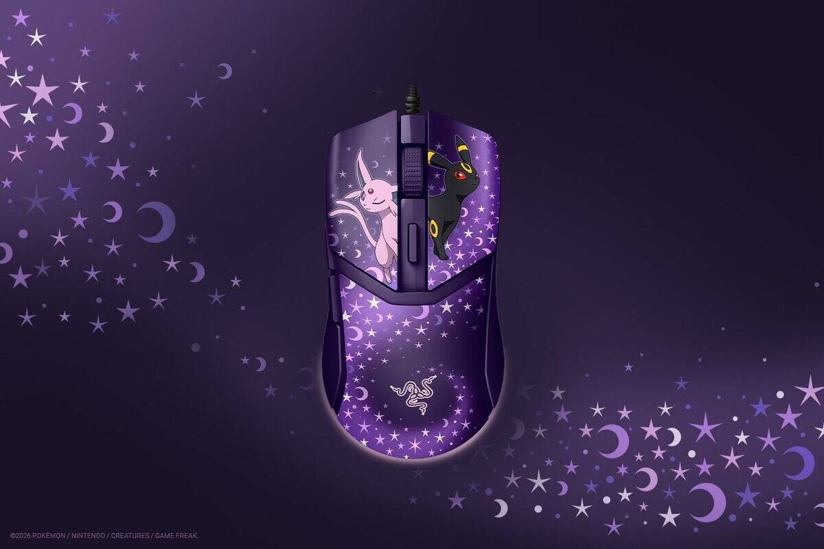 ポケモン「エーフィ＆ブラッキー」×「Razer」コラボデバイスが海外で販売開始！