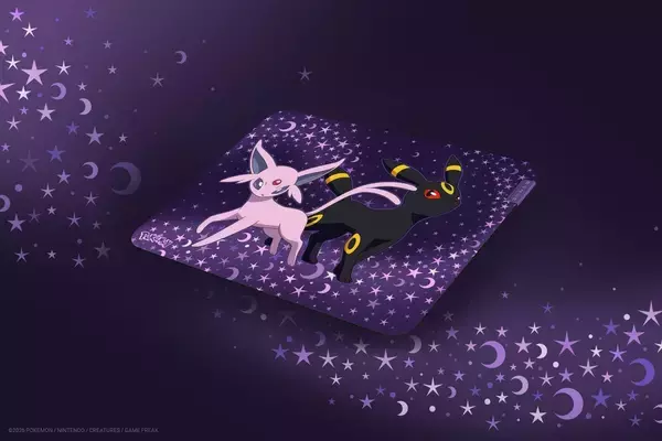 「ポケモン「エーフィ＆ブラッキー」×「Razer」コラボデバイスが海外で販売開始！」の画像